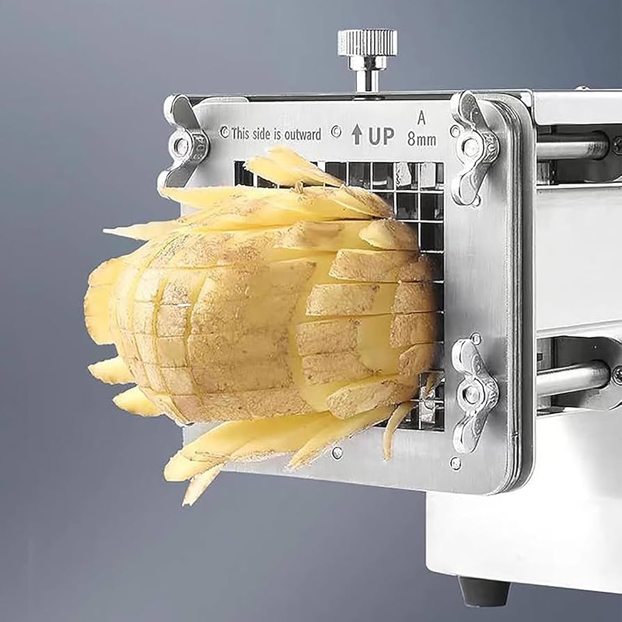 Amazon｜電動フライドポテトカッターマシン、プロの商業および